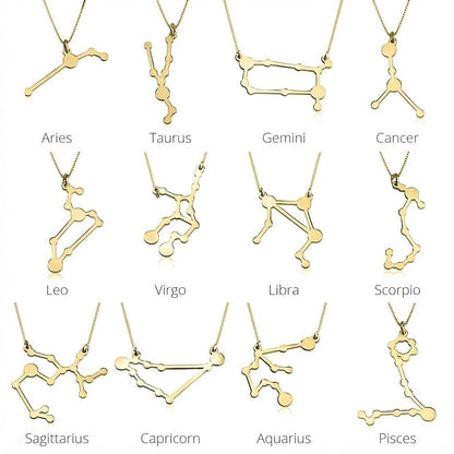 Personalised Cut Out Constellation Necklace