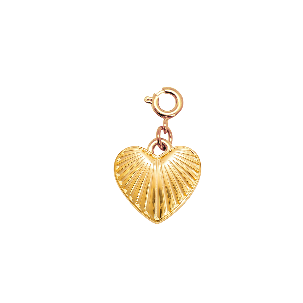 Gold Heart Charm