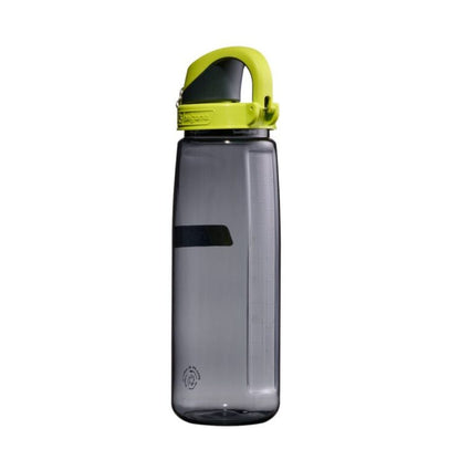 Nalgene Sustain 24oz On-The-Fly Tritan Bottle – Charcoal with Lime Charcoal Cap
