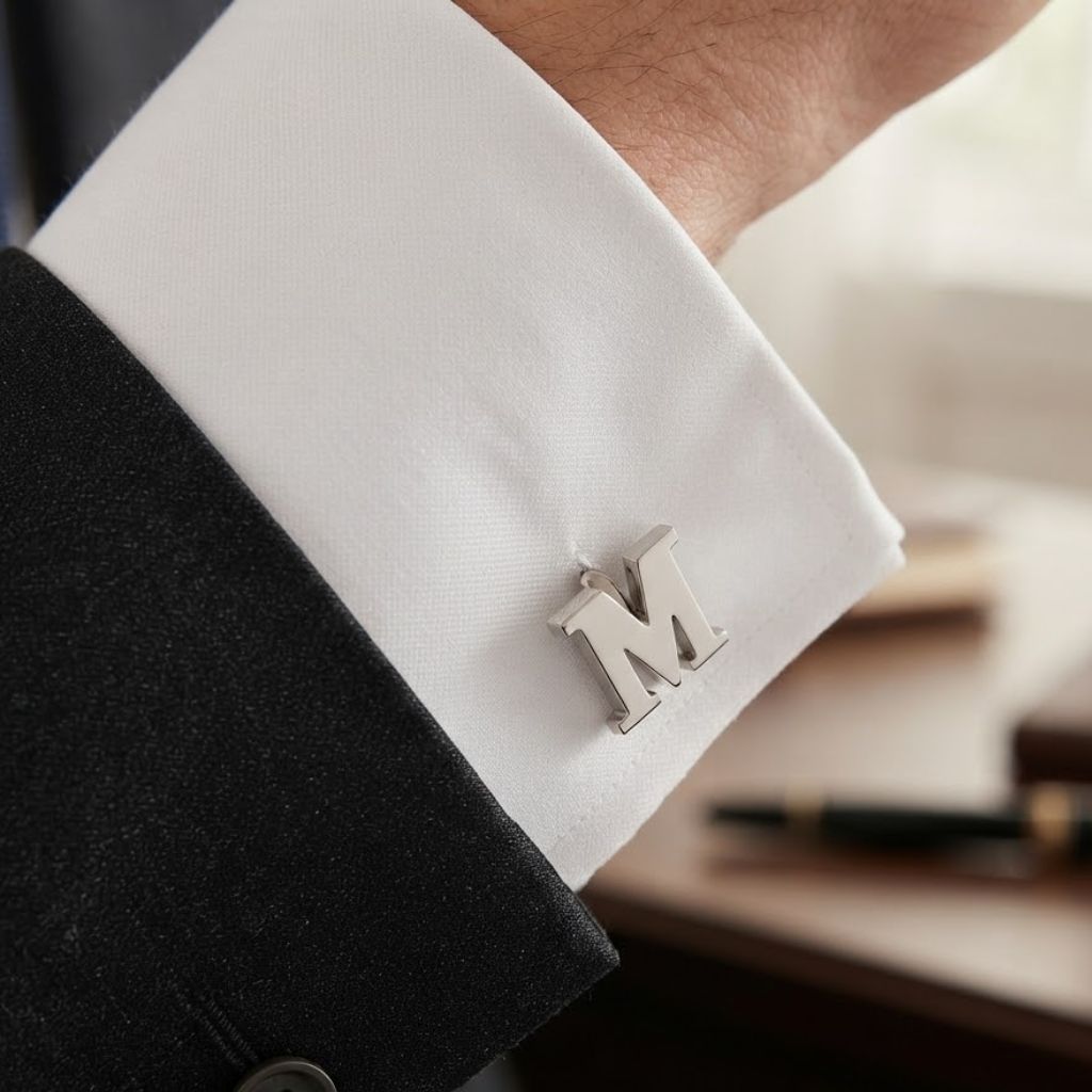 Letter Cufflink