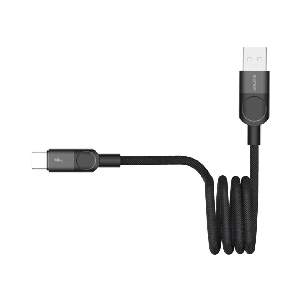 Momax Mag Link 66W USB-A To USB-C Magnetic Cable 1M