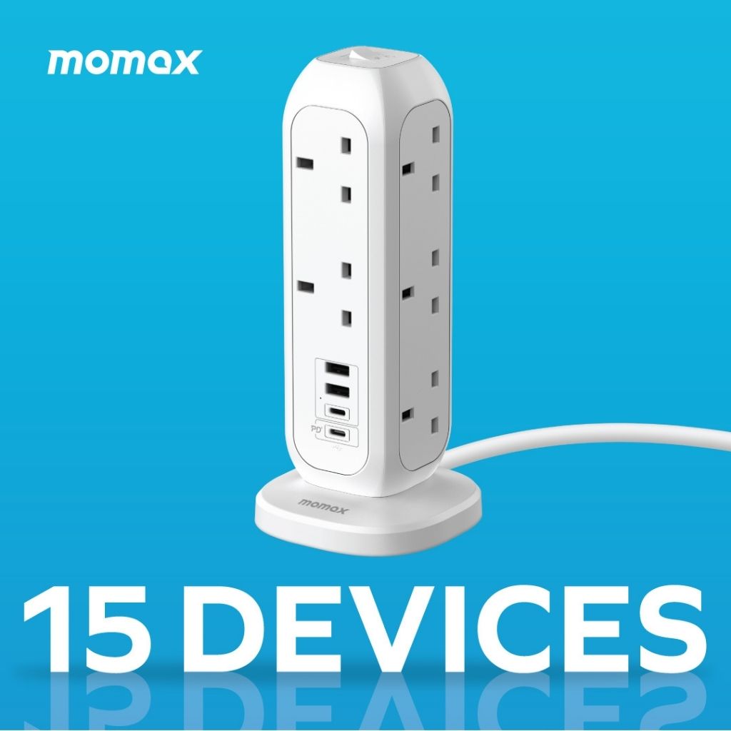 Momax Oneplug 11-Outlet Power Strip With USB