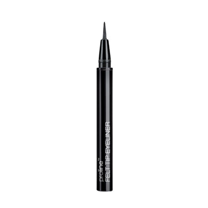 Black eyeliner pen on a white background