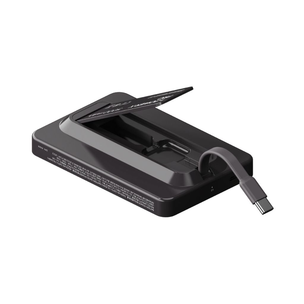 Momax Magnetic Wireless Power Bank 5000mAh with Stand and USB-C Fast Charging