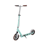 NL 205 Deluxe: Big Wheel Scooter with Handbrake for Kids and Teens - Mint