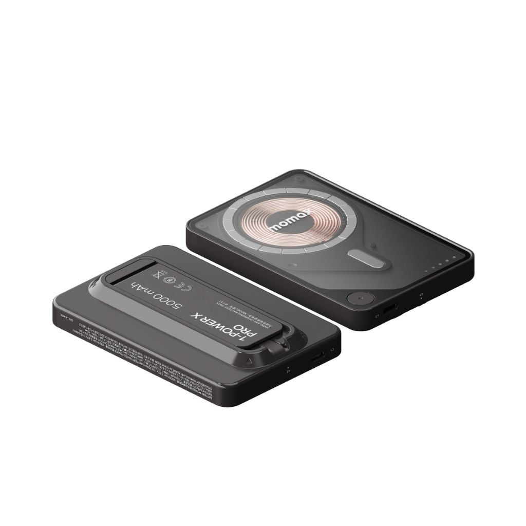 Momax Magnetic Wireless Power Bank 5000mAh with Stand and USB-C Fast Charging
