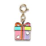 Gold Surprise Inside B-Day Gift Charm