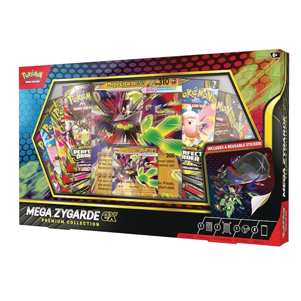 Pokémon TCG: Mega Zygarde Ex Premium Collection 26Q2- May