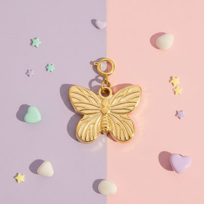 Gold Butterfly Charm