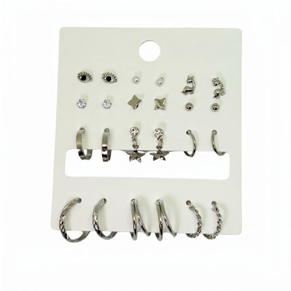 Modern Mix & Match Earrings Set