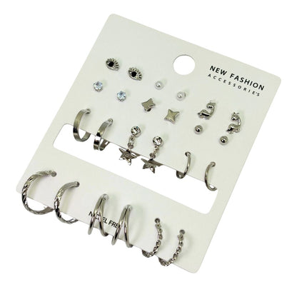 Modern Mix & Match Earrings Set