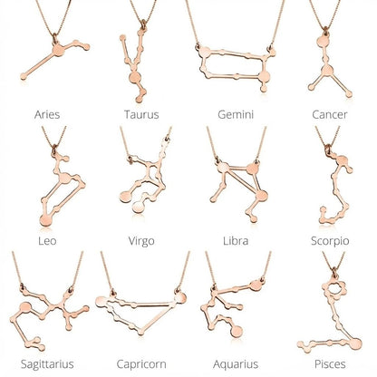 Personalised Cut Out Constellation Necklace