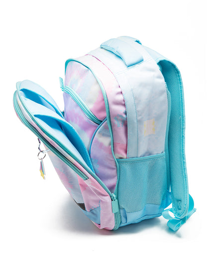 Yolo Duo Backpack for Him & Her with Graffiti & Tie Dye Designs