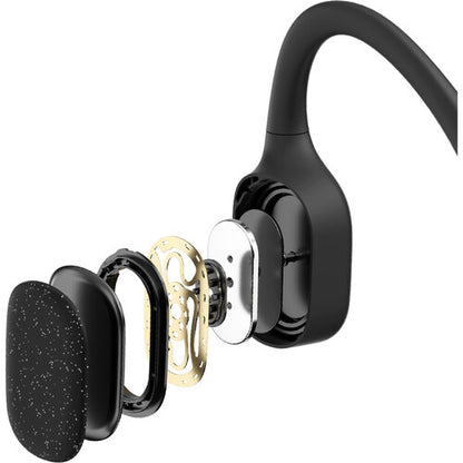 Shokz OpenSwim Open-Ear Swimming Headphones - Black