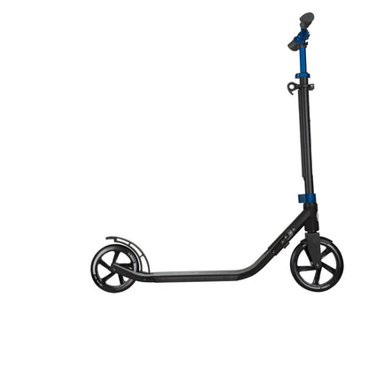One NL 205-180 Duo: Adjustable 1-Second Folding Scooter for Adults - Cobalt Blue