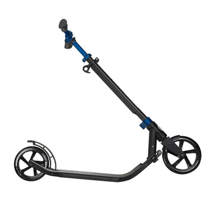 One NL 205-180 Duo: Adjustable 1-Second Folding Scooter for Adults - Cobalt Blue