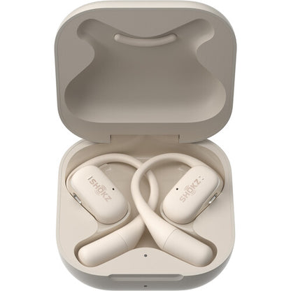 Shokz OpenFit Open-Ear True Wireless Earbuds - Beige