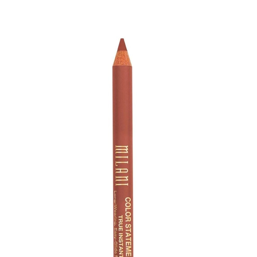Lip liner pencil with 'Milani' branding on a white background