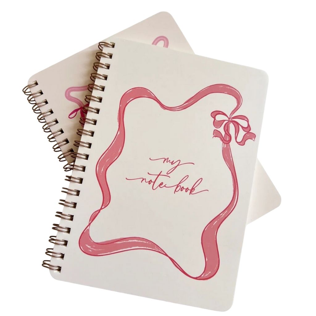 Noted Girl Essentials Set – Greeting Card, Sticker Sheet, Memo Pad & Notebook