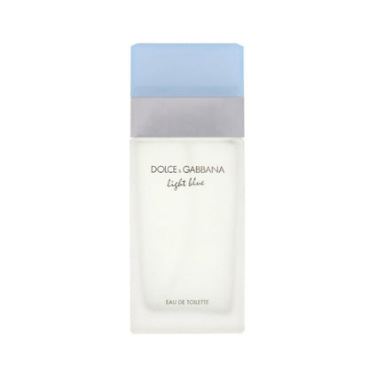 Dolce & Gabbana Light Blue perfume bottle on a white background