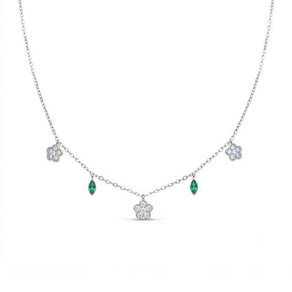 Emerald Bloom Necklace