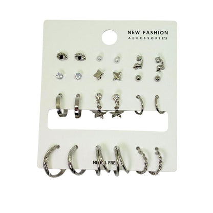 Modern Mix & Match Earrings Set