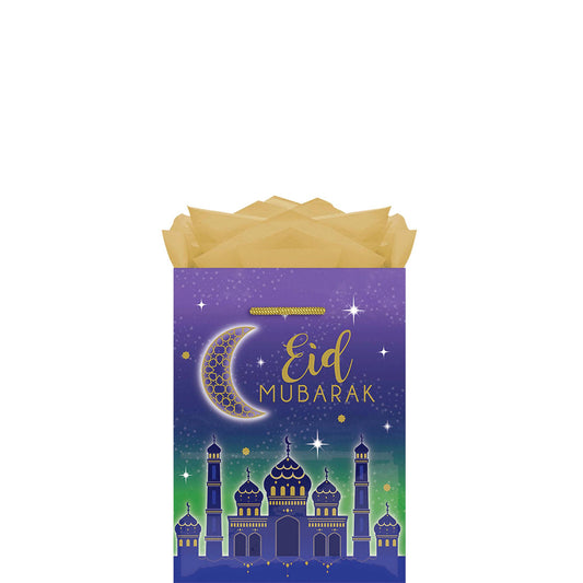 Eid Mubarak Large Glossy Bag