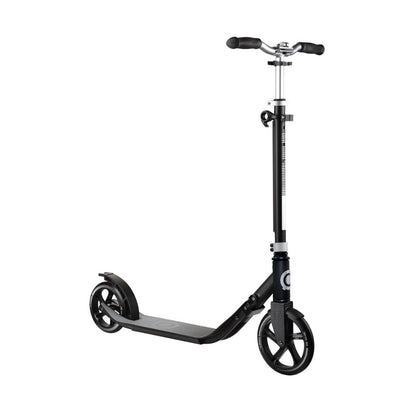 One NL 205-180 Duo: Adjustable 1-Second Folding Scooter for Adults - Lead Grey