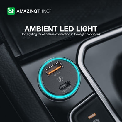 At Flexipower Pro Pd 43W 2-Port Car Charger