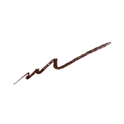 Brown wavy line on a white background