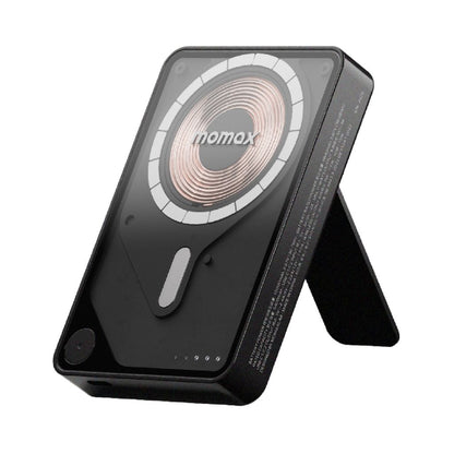 Momax Magnetic Wireless Power Bank 10000mAh with Stand and USB-C Fast Charging