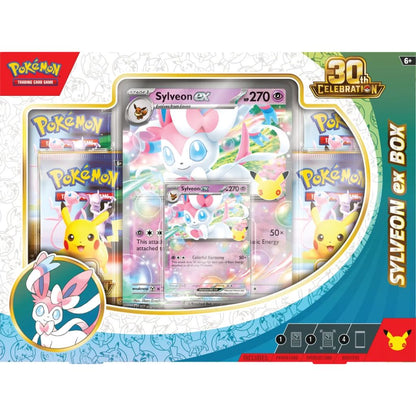 Pokemon TCG 30th Celebration Ex Box Sylveon Ex