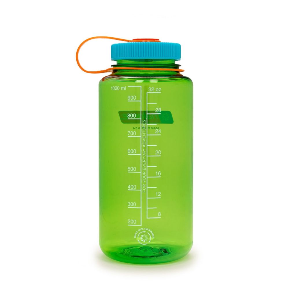 Nalgene Sustain Wide Mouth BPA-Free Leak-Proof Water Bottle - 32oz - Pear