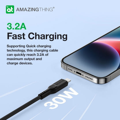 At Thunder Pro USB-C To Lightning 3.2A 30W 2.1M Cable