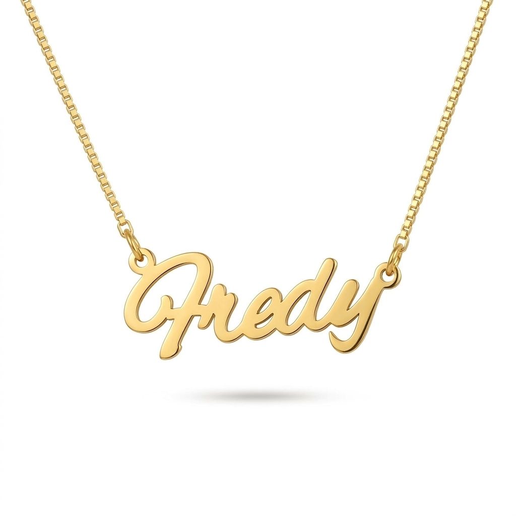 Cursive Name Necklace
