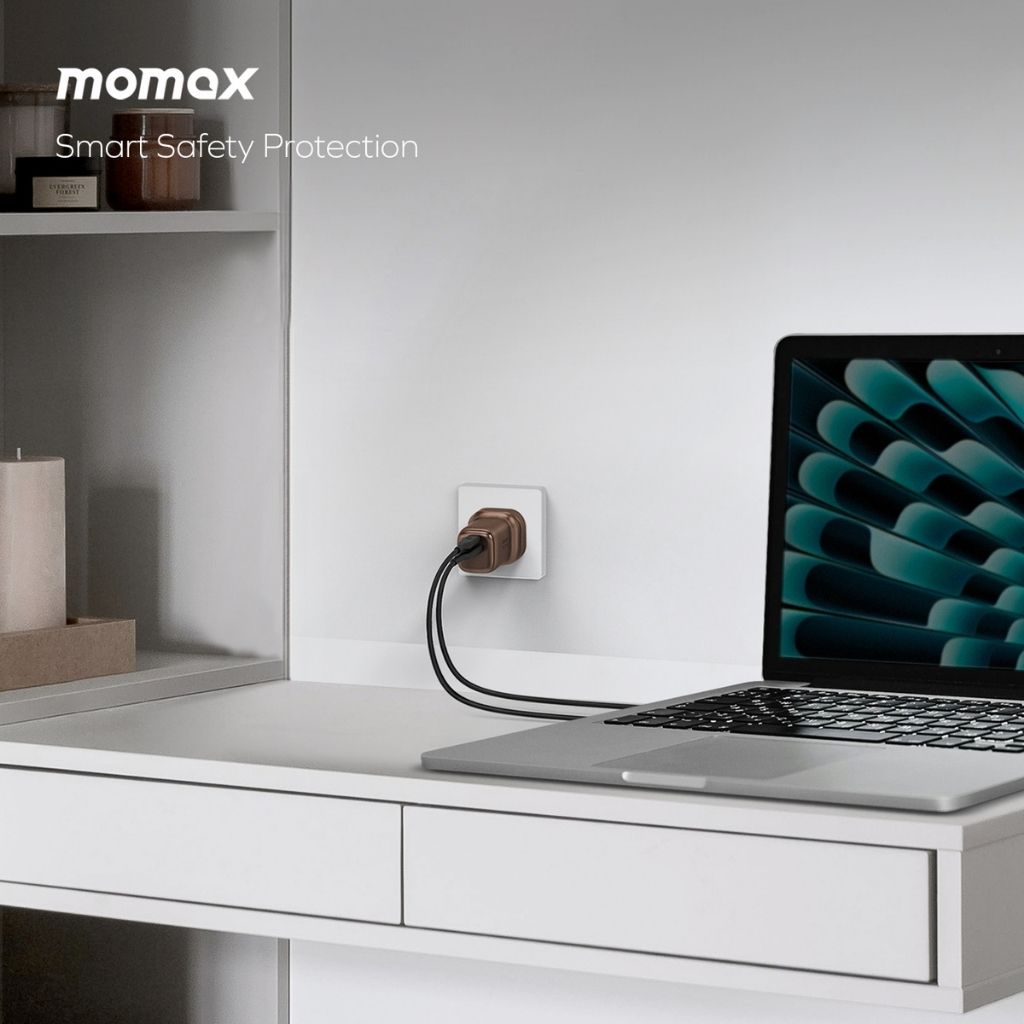 Momax 1-Charge GaN 30W 2-Port Charger