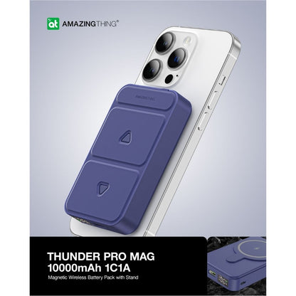 At Thunder Pro Mag Pd 10000 mAh Power Bank With Holder