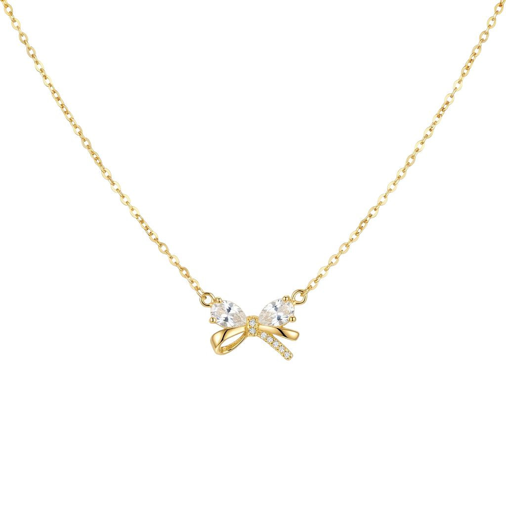 Sweetheart Bow Necklace