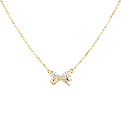 Sweetheart Bow Necklace
