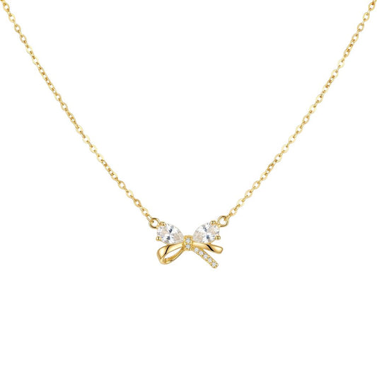 Sweetheart Bow Necklace
