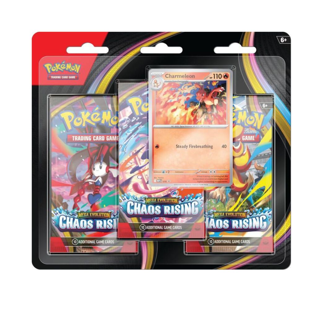 Pokémon TCG: Me04 Chaos Rising 3-Pack Blister Pack