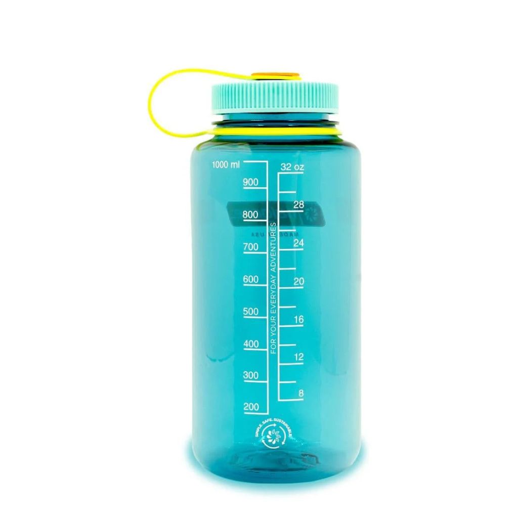 Nalgene Sustain Wide Mouth BPA-Free Leak-Proof Water Bottle - 32oz - Cerulean