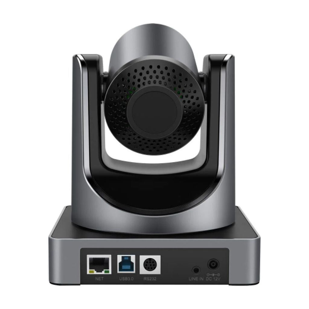 Video conference camera with a white background