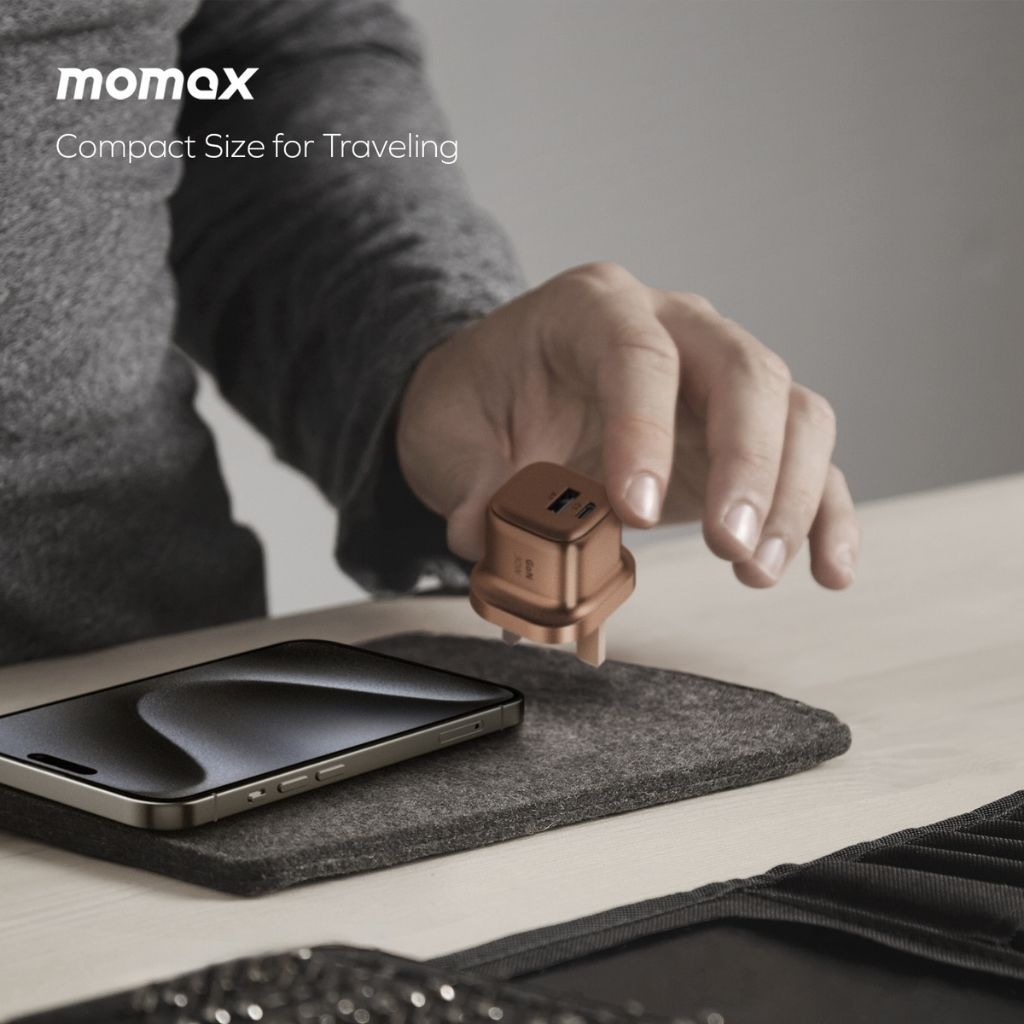 Momax 1-Charge GaN 30W 2-Port Charger
