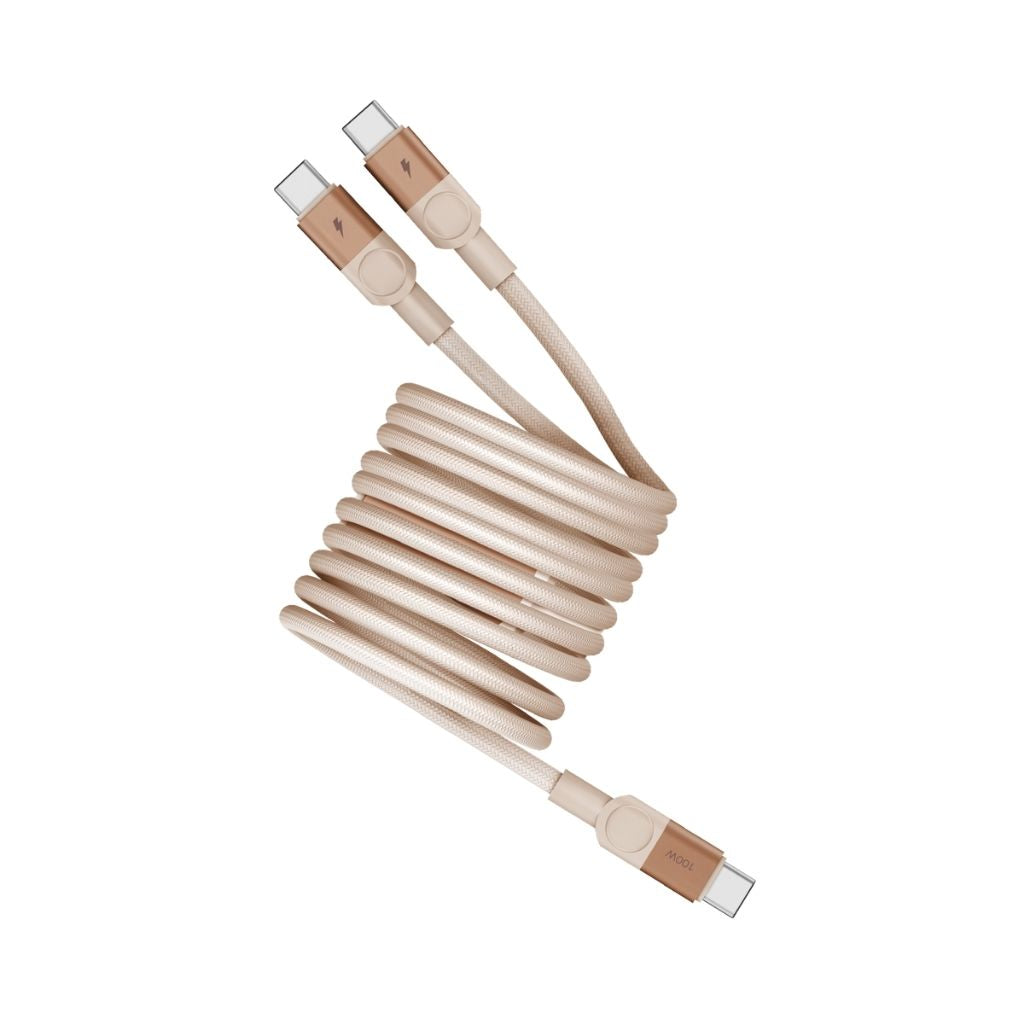 Momax Mag Link 100W USB-C To Dual USB-C Magnetic Cable 2M