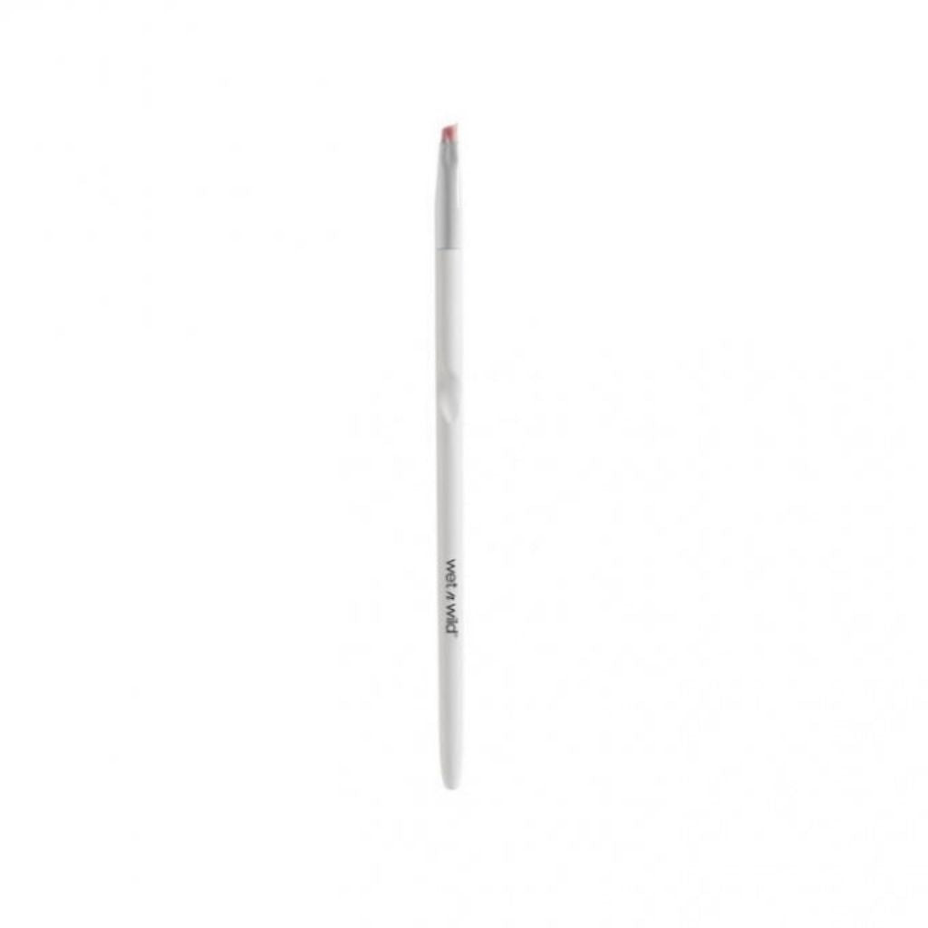 White pen with red cap on a white background