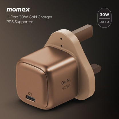 Momax 1-Charge GaN 30W 1-Port Charger