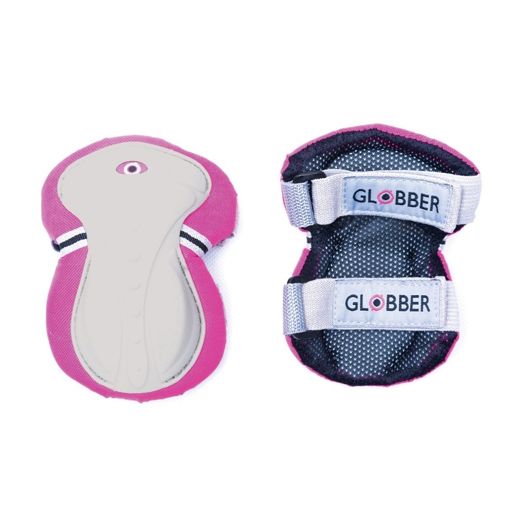 Junior Protective Gear (Elbows, Knees & Wrists) Size XS - Deep Pink