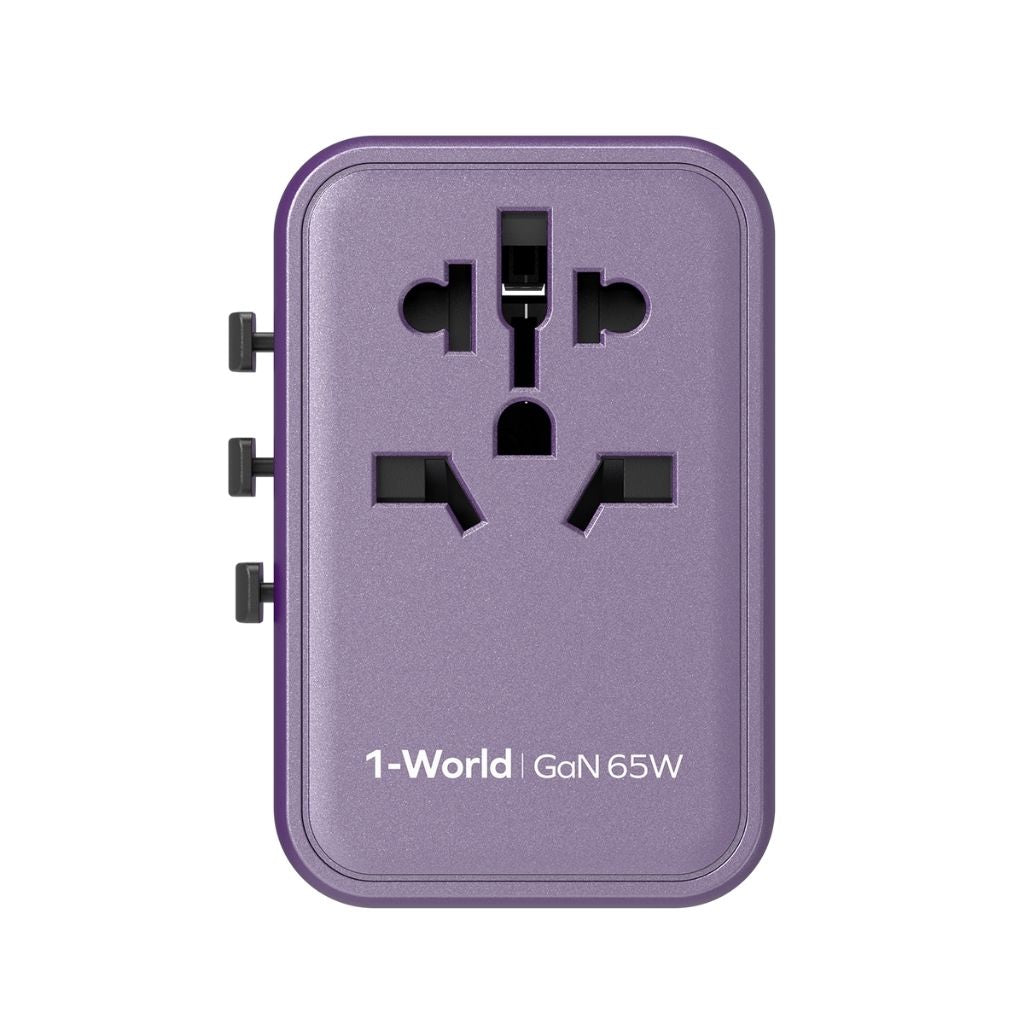 Momax 1World 65W GaN AC Travel Charger