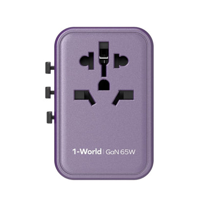 Momax 1World 65W GaN AC Travel Charger